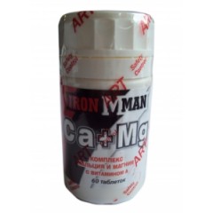 Отзывы IRONMAN Ca + Mg - 150 таблеток
