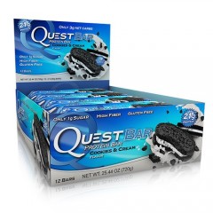 Отзывы QuestBar - 12 штук (Печенье & Крем)