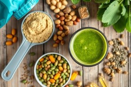 Спортивное питание для вегетарианцев и веганов: как набрать белок