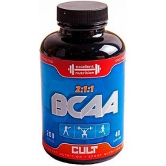 Отзывы Cult BCAA 2-1-1 - 200 капсул