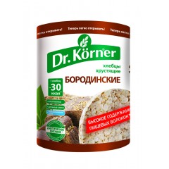 Dr.Korner Хлебцы "Бородинские" цельнозерновые - 100 грамм