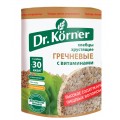 Dr.Korner Хлебцы "Гречневые с витаминами" цельнозерновые - 100 грамм