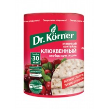Dr.Korner Хлебцы «Злаковый коктейль» Клюквенный - 100 грамм