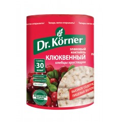 Отзывы Dr.Korner Хлебцы «Злаковый коктейль» Клюквенный - 100 грамм