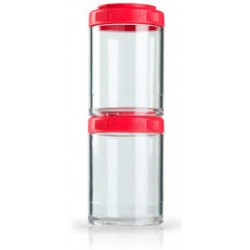 BlenderBottle GoStak - 150 мл (2 контейнера) красный