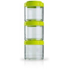 BlenderBottle GoStak - 100 мл (3 контейнера) зеленый