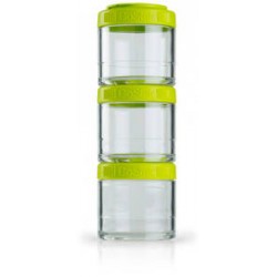 BlenderBottle GoStak - 100 мл (3 контейнера) зеленый