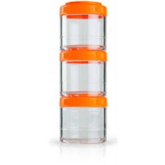 BlenderBottle GoStak - 100 мл (3 контейнера) оранжевый