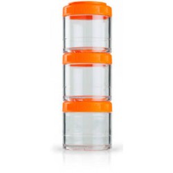 BlenderBottle GoStak - 100 мл (3 контейнера) оранжевый