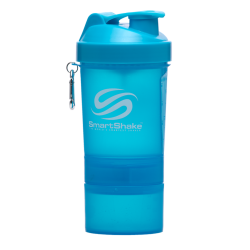 SmartShake Original2GO - 600 мл (неоновый синий/neon blue)