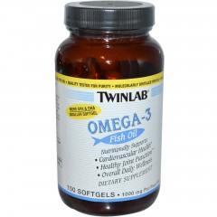 Отзывы Twinlab Omega-3 Fish Oil 1000 мг - 100 капсул