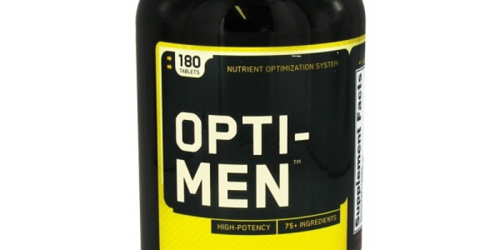 ПОСТУПЛЕНИЕ OPTI-MEN 180 КАПСУЛ