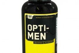 ПОСТУПЛЕНИЕ OPTI-MEN 180 КАПСУЛ