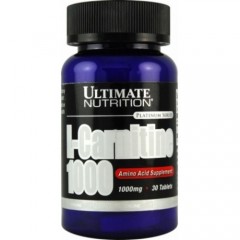 Ultimate Nutrition L-Carnitine 1000мг - 30 таблеток