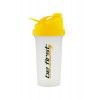 Шейкер Be First - 700 мл (с крышкой держателем-желтый) (фото-0)