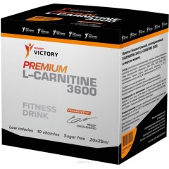 Sport Victory Nutrition Premium L-Carnitine 3600 20x25ml