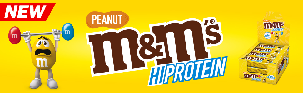 Mars M&M's Hi-Protein Bar - Peanut flavour - Official Mars